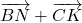 \overrightarrow{BN} + \overrightarrow{CK}
