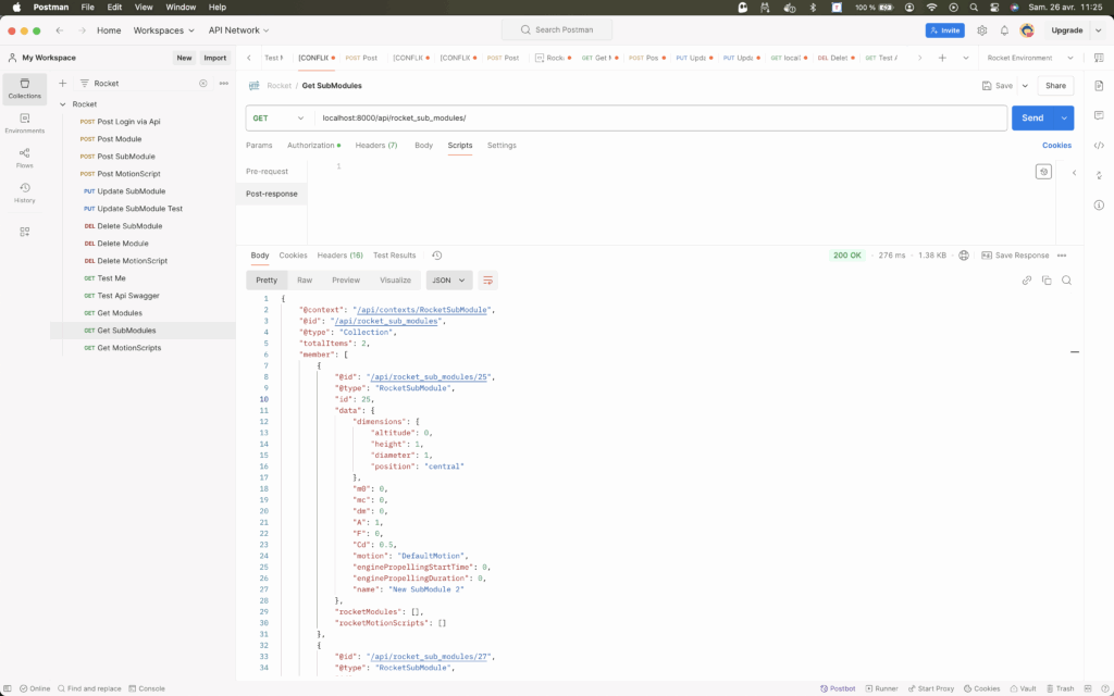 Postman & Api Platform